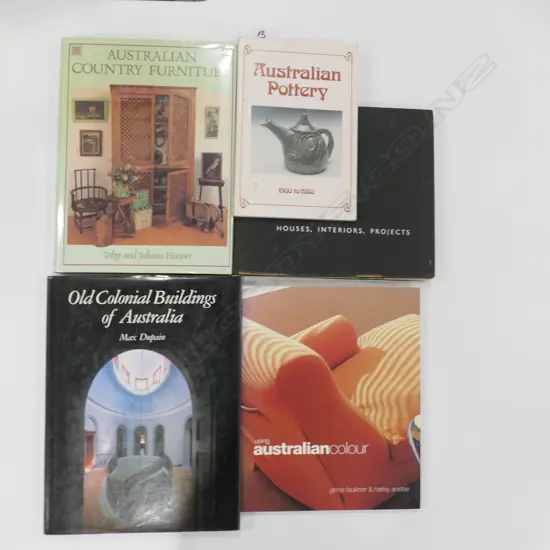 FIVE PUBLICATIONS: AUSTRALASIAN ART & DESIGN